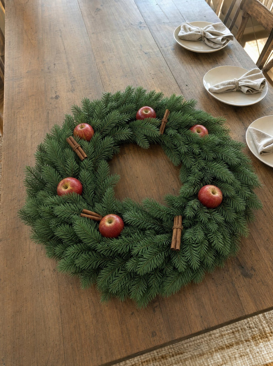 Kundenfoto zu Weihnachtskranz, 80 cm