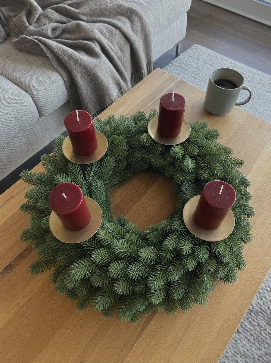 Kundenfoto zu Weihnachtskranz, 80 cm