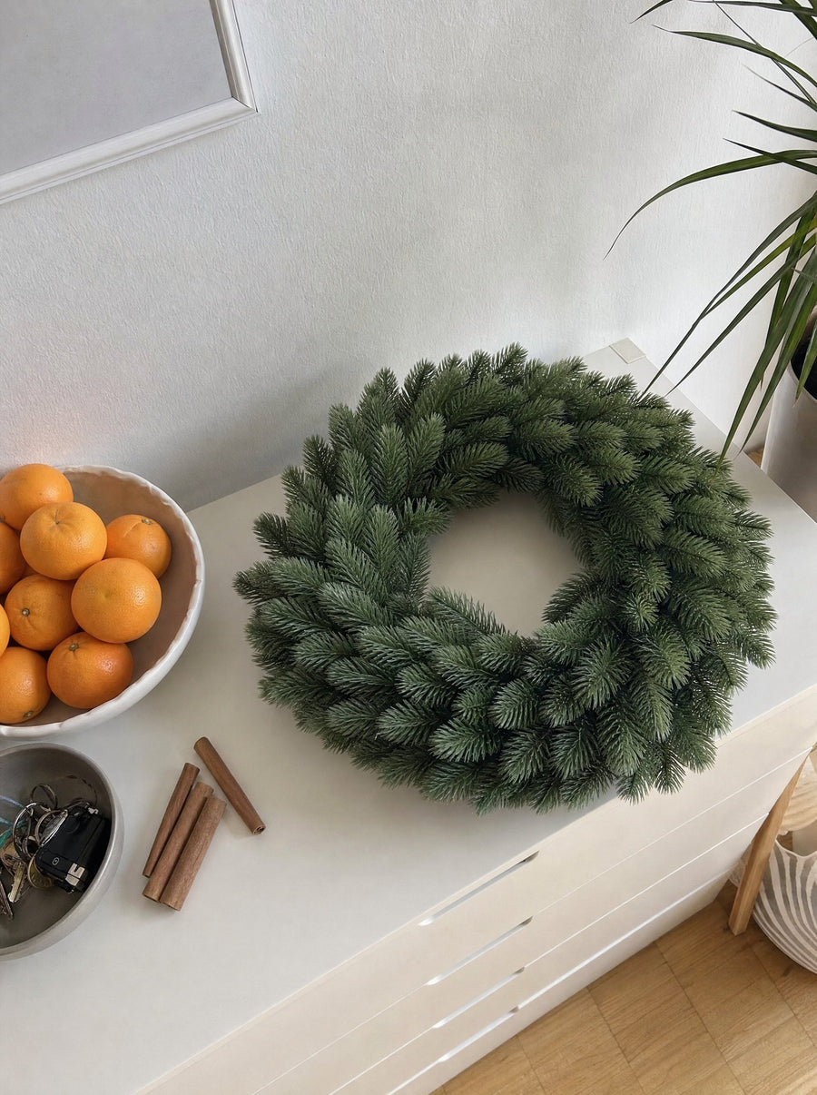 Kundenfoto zu Weihnachtskranz, 60 cm